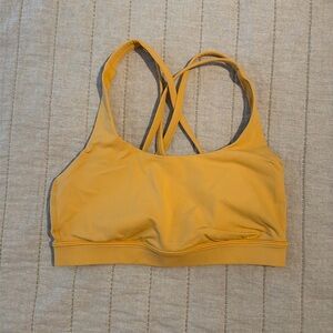 lululemon Energy Bra *Medium Support B-D Cups Mango Dream